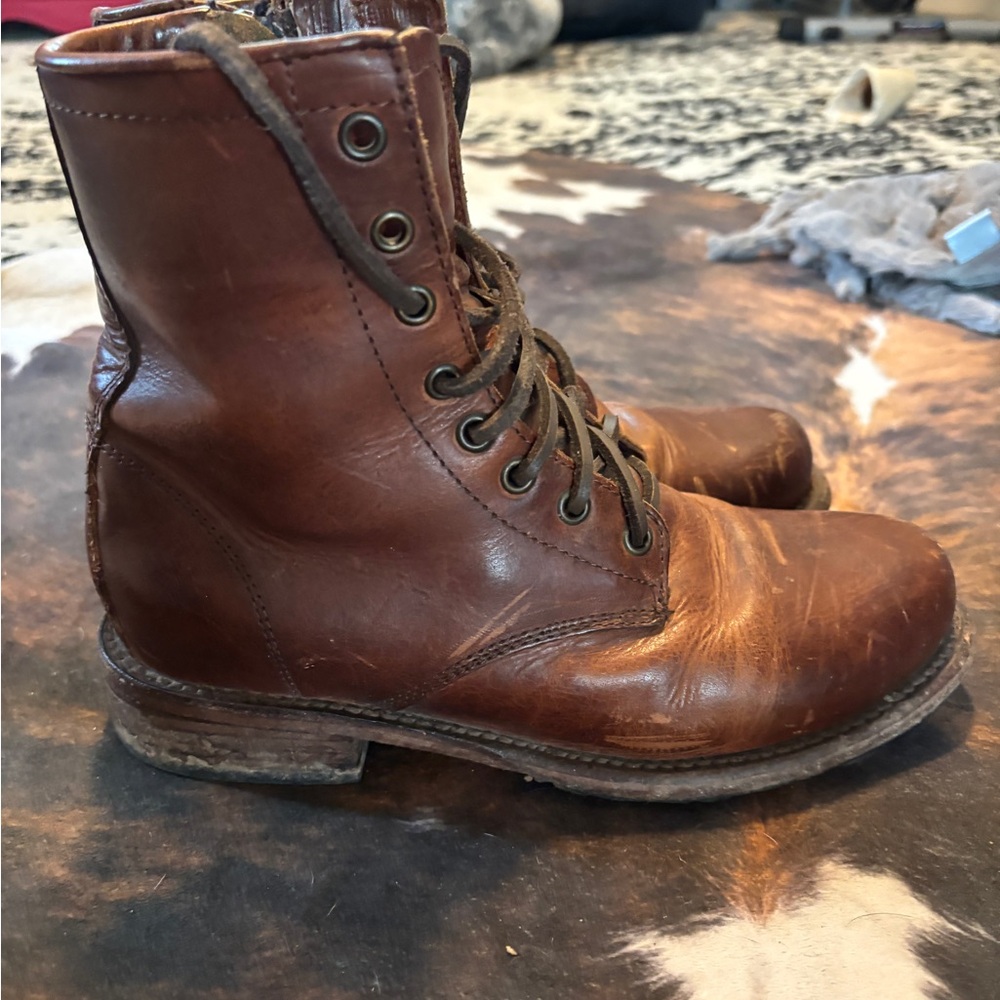 Freebird Manchester Brown Leather Boots